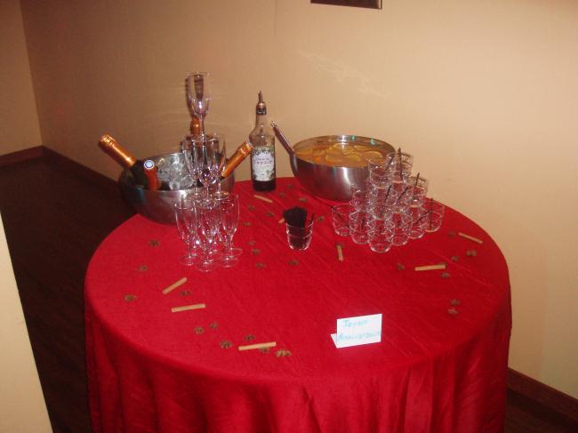 Coté buffet Punch et Pétillant Huuum!!!!
