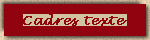 Cadres texte