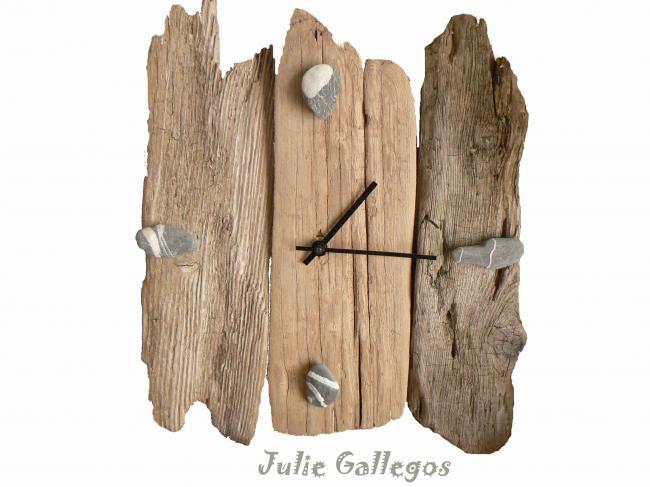 Horloges En Bois Flott 233 Horloges En Bois Flott 233