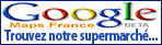 Trouvez un itinéraire vers notre supermarché avec Google Maps