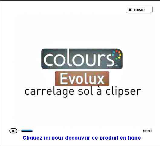 carrelage &agrave; clipser