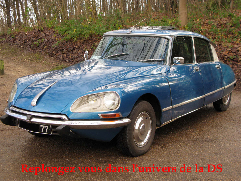 CARACTERISTIQUES TECHNIQUES CITROEN DS 23 Pallas