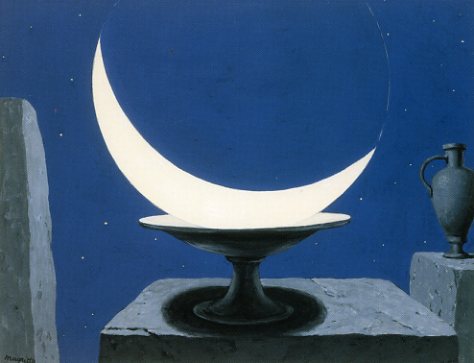 La fen�tre de M�lusine (Magritte 1953)