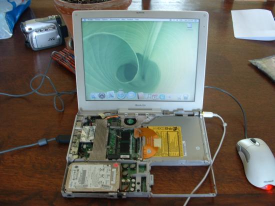 comment nettoyer ibook g4