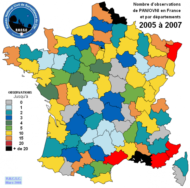 Ovni le dossier des rencontres du 3eme type en france