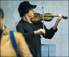 Le violon du métro de Washington DC