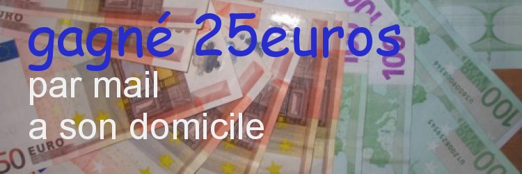 25 euros/mail