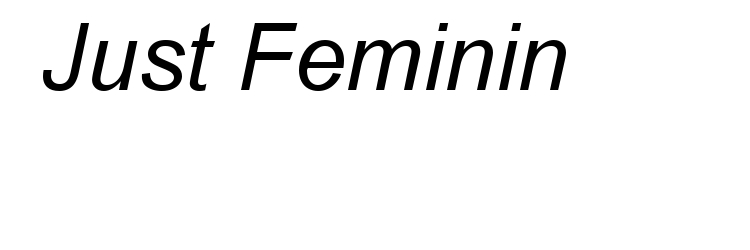 Just Feminin