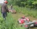 Quad en mauricie trou