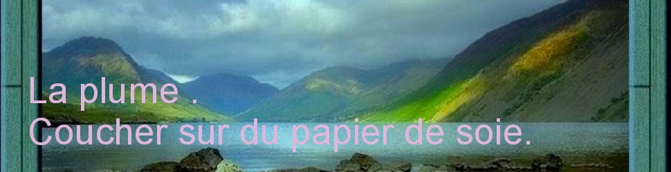 la plume et son ame.
