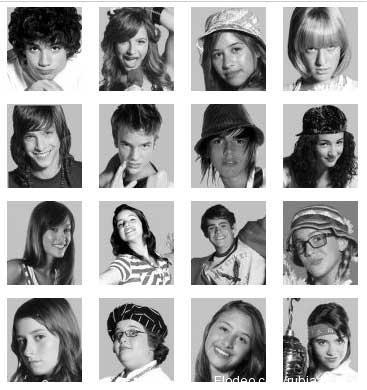 Tous les personnages de la série (ou presque)