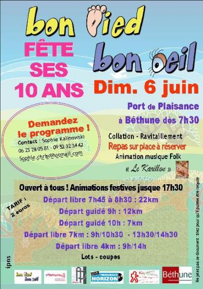 bon pied bon oeil fête ses 10 ans le 6 juin2010