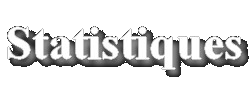 Statistiques