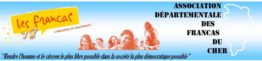 Le site internet de l'Association Départementale des Francas du Cher
