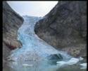 Le Glacier de Briksdal (Norv&egrave;ge)