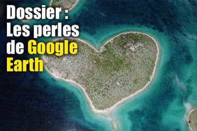 Les meilleurs photos prises depuis Google Earth