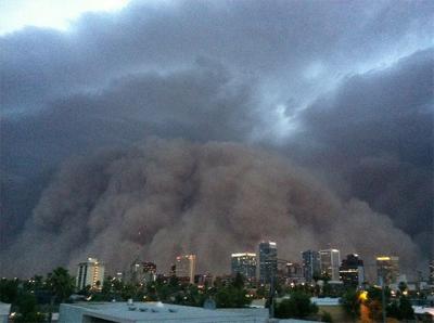 News : Une tempête de sable spectaculaire frappe l'Arizona