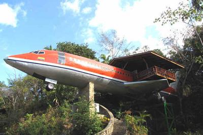 Une maison dans un avion 