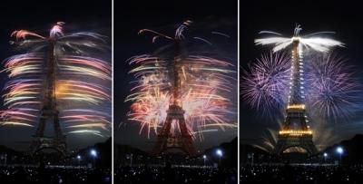 Le plus beau feu d'artifice du 14 juillet