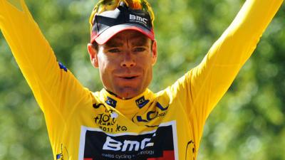 Cadel Evans gagne le tour de France 2011 de cyclisme