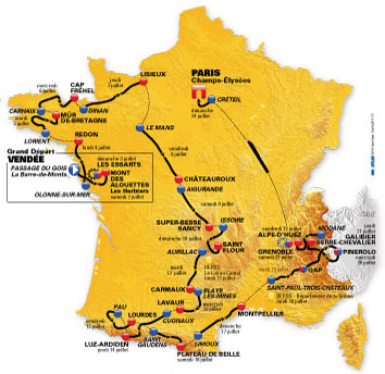 News : Tour de France 2011 (cyclisme)