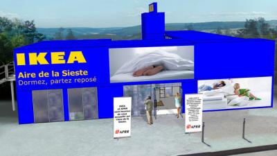 News Ikea offre une sieste sur la route des vacances (vidéo)