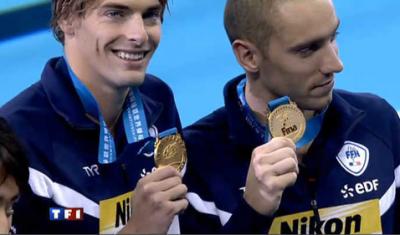 Camille Lacourt et Jérémy Stravius ont fait le même chrono 