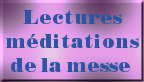 Lectures de la sainte messe