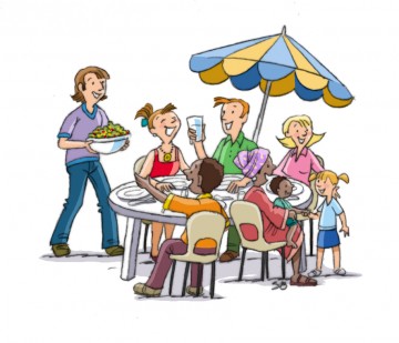 Dessin Table De Restaurant Avec Des Gens Dessin Table De Restaurant Avec Des Gens