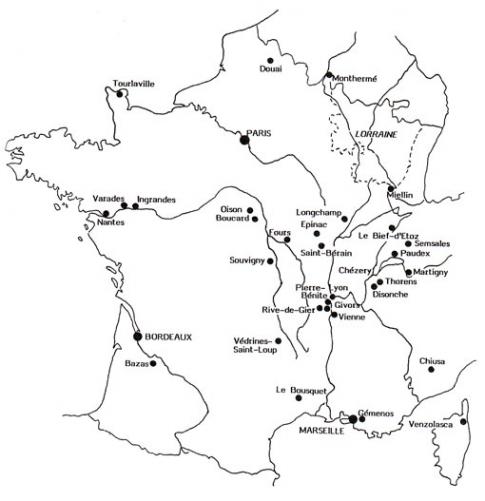 carte France