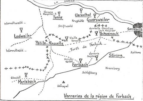 r&eacute;gion de Forbach