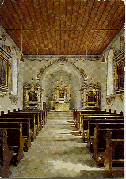 Chapelle cimeti&egrave;re St Blasien