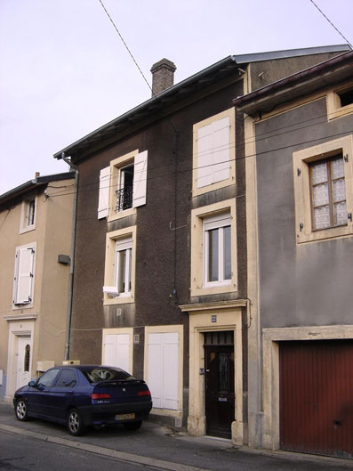 Maison de Nicolas Schmitt &agrave; Moyeuvre
