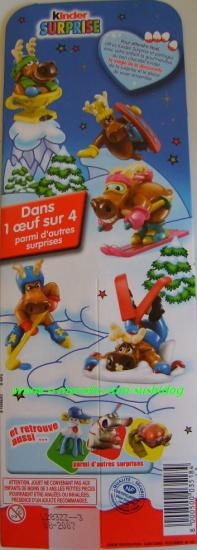 4-pack Noël rennes (verso) 4-pack Noël rennes (verso)