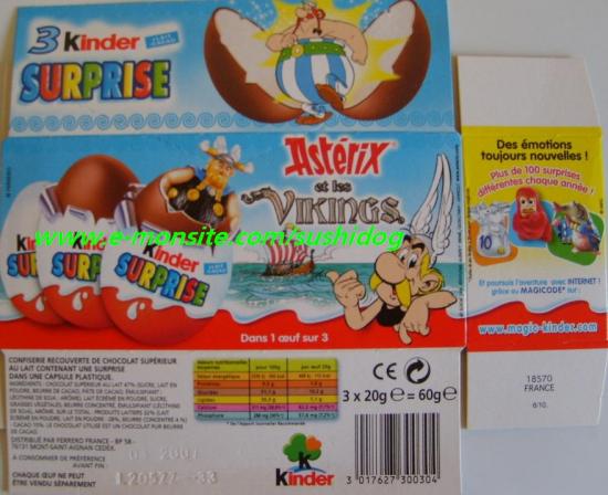 3-pack Astérix 3-pack Astérix