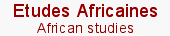 Etudes Africaines