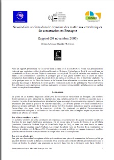 Rapport Mat�riaux
