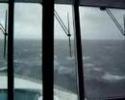 Russian ship struck by large wave