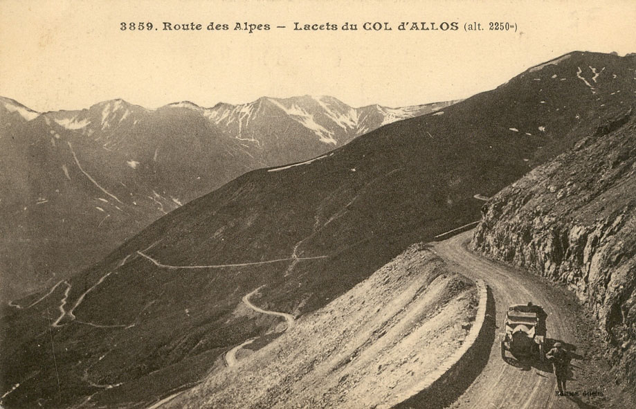 Lacets du col d'Allos