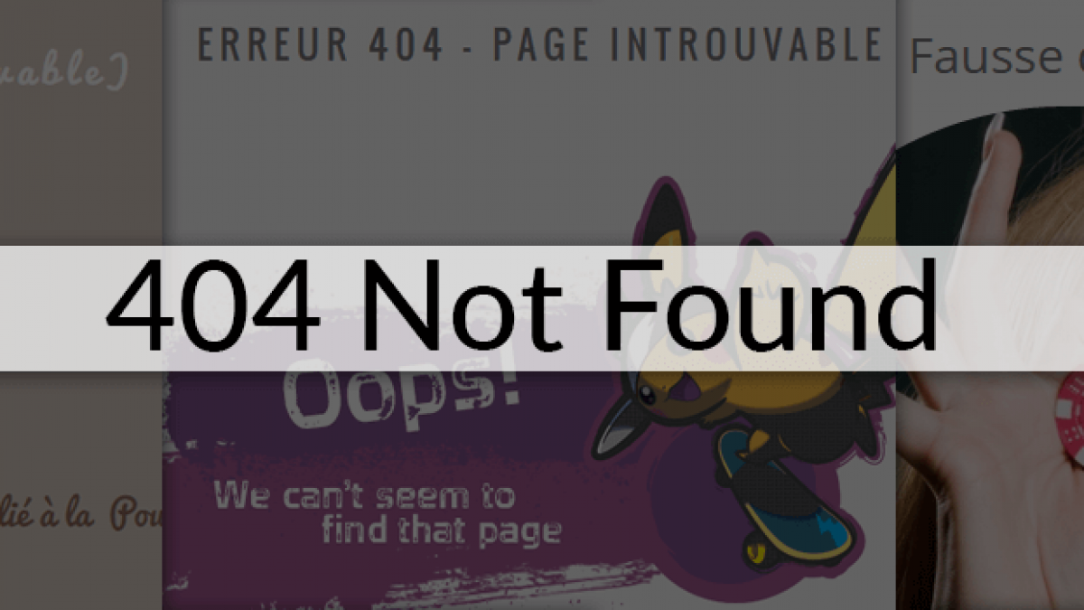 Personnalisez votre page 404 sur e-monsite