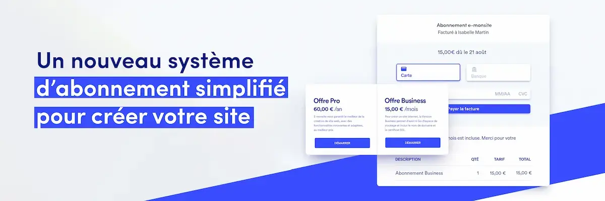 Un nouveau système d'abonnement simplifié pour votre site web