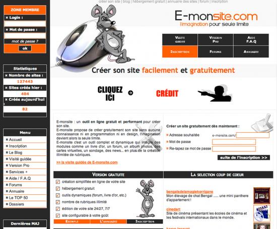 Version 2 de e-monsite