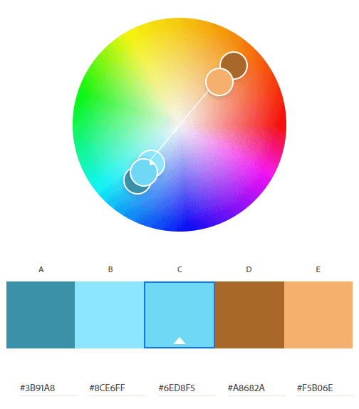 Adobe color complementaires