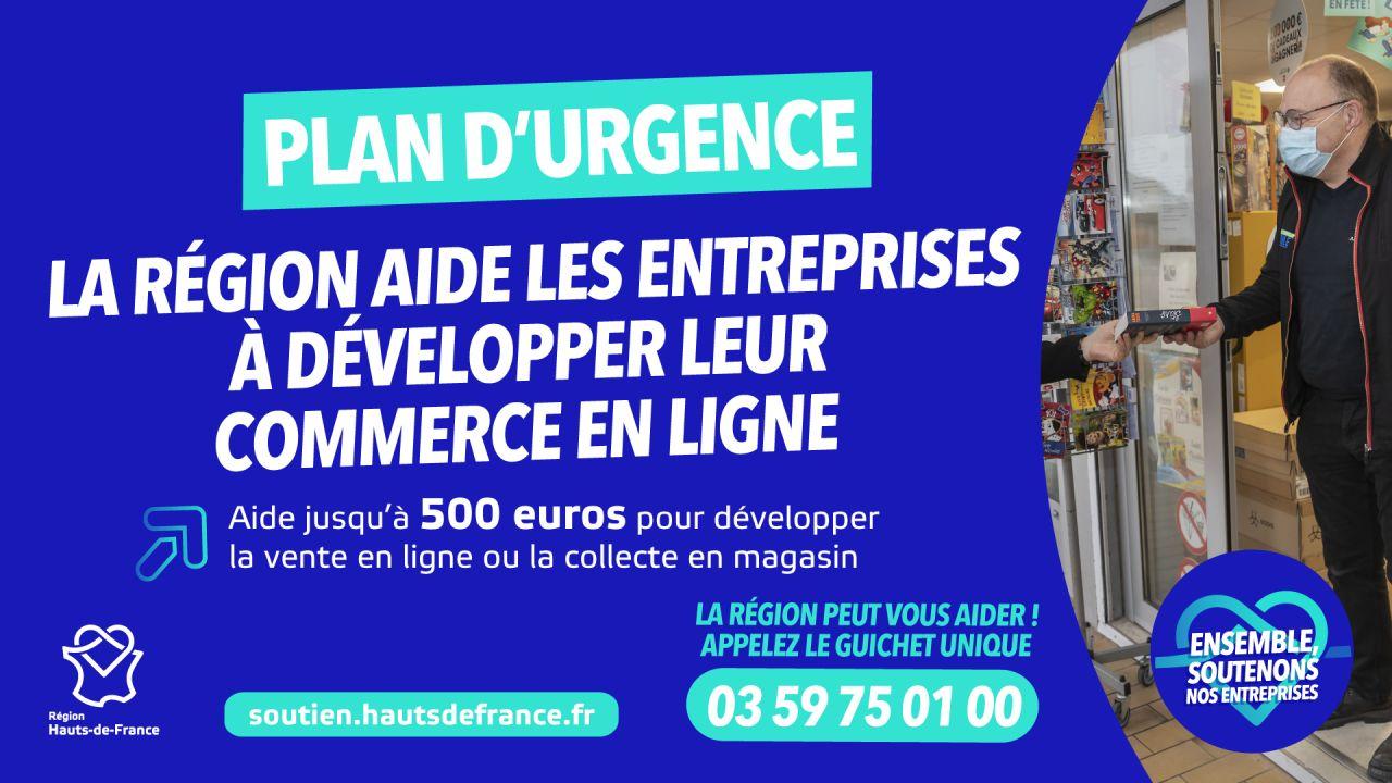Aide boutique en ligne région hauts-de-france