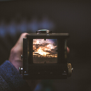 Hasselblad photographiant le ciel