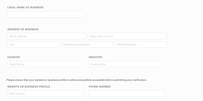 Bitpay verification identite societe