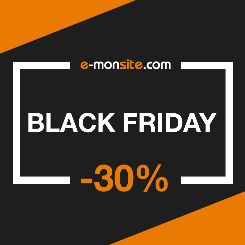 Black friday 30% chez e-monsite