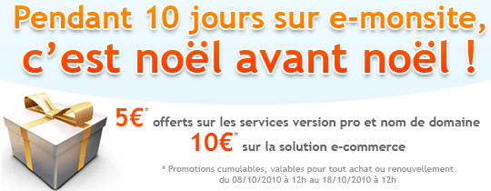 Promo e-monsite