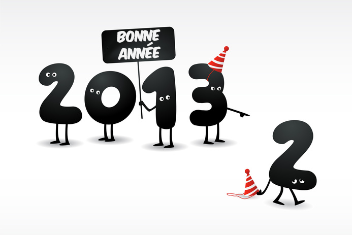Bonne année 2013 sur e-monsite !