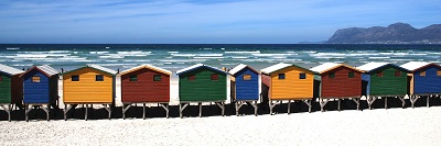 Cabanons sur la plage